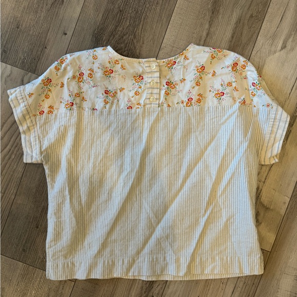 Madewell x The New Denim Project® Patchwork Top - Picture 4 of 5